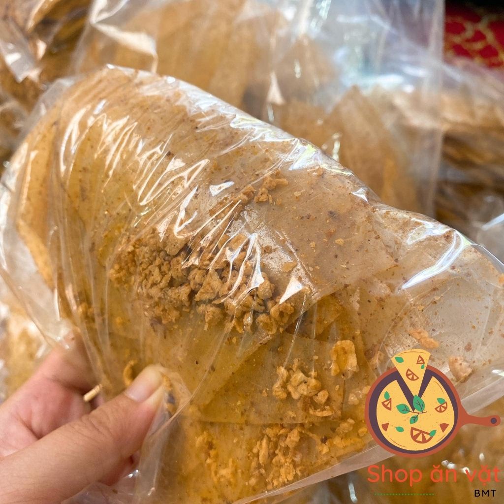 Bánh tráng xì ke muối nhuyễn Bon Bon bánh tráng nghệ sĩ trộn sate muối hành phi Tây Ninh - 14020158