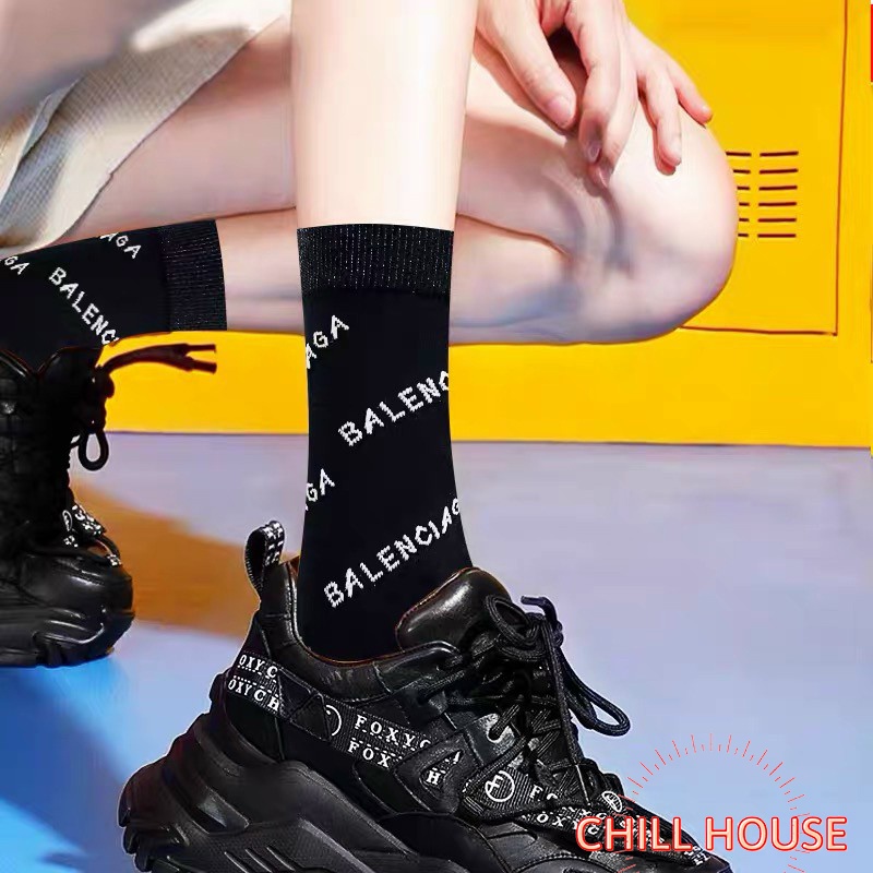 Tất cổ cao nam nữ-tất cổ cao balenciaga siêu chất CHILL HOUSE
