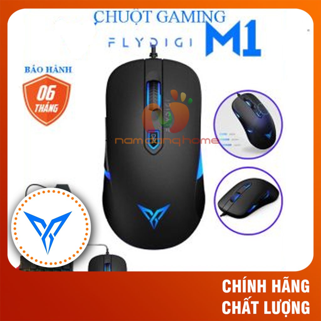 CHUỘT GAMING FLYDIGI M1 CHƠI GAME PUBG, RULES OF SURVIVAL