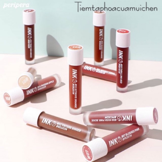 [Chính hãng] [Sẵn] [New] Son Tint Lì peripera INK MATTE BLUR TINT | BigBuy360 - bigbuy360.vn