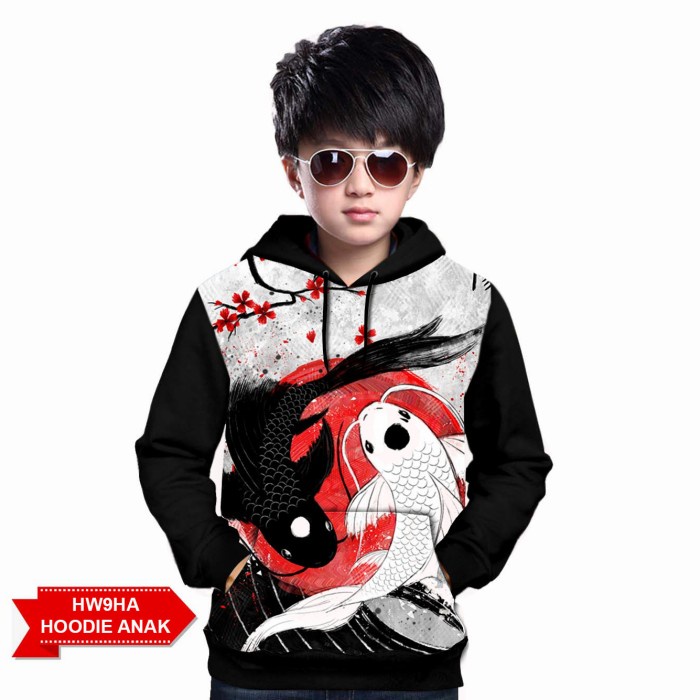 Áo Hoodie Hình Cá Koi Cho Thú Cưng