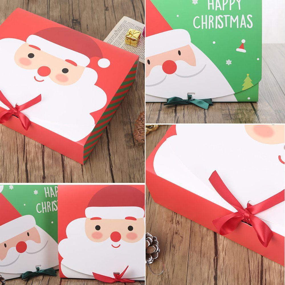 Set 1 / 2 Túi Giấy Đựng Kẹo Họa Tiết Giáng Sinh Dễ Thương