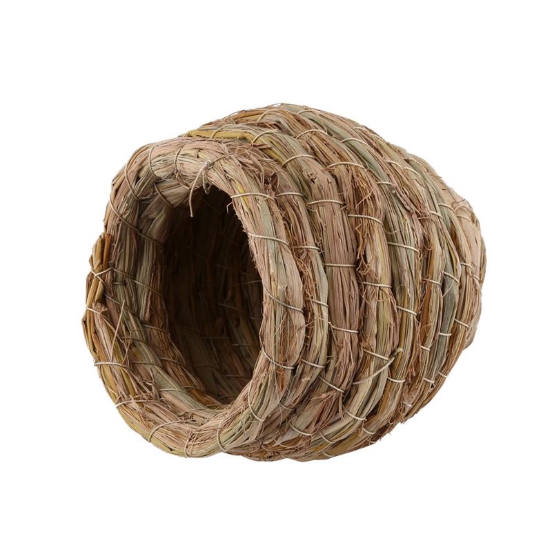 Tổ rơm dệt thủ công dành cho vẹt chim hoàng yến sẻ sinh sản