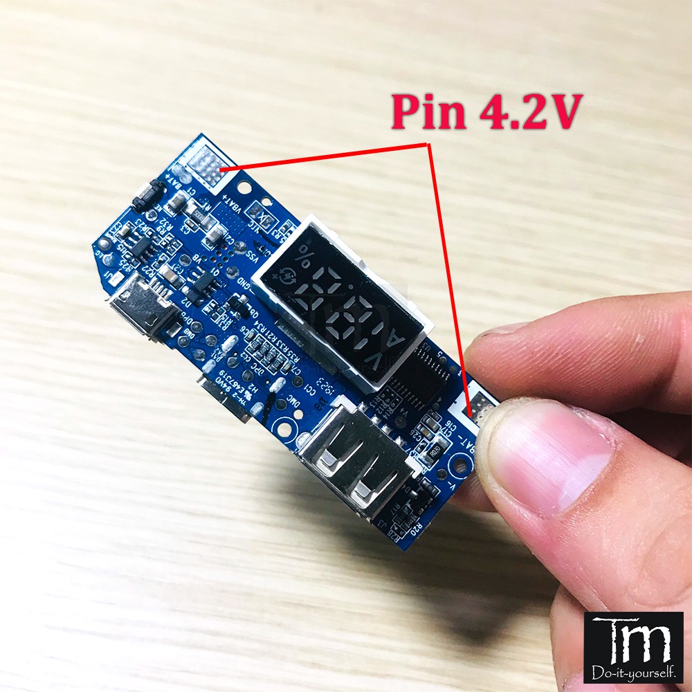 Mạch Sạc Dự Phòng Sạc Nhanh Hiển Thị Dòng Áp Romos Chip SW6106