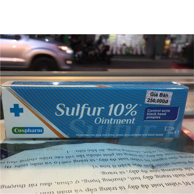 [GIÁ GỐC] Kem SULFUR 10% Ointment giúp giảm mụn - Tuýp 30g