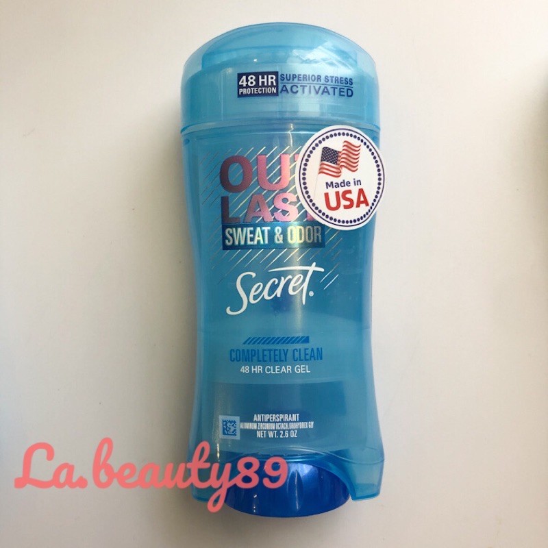 Lăn Khử Mùi Secret CLEAR GEL của Mỹ loại 73g
