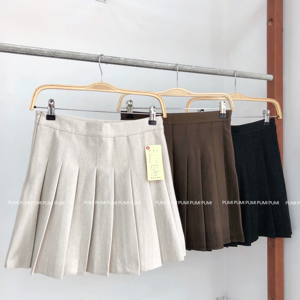 [Mã FAXANH55 giảm 10K đơn 50K] Chân váy xếp ly - Pumi