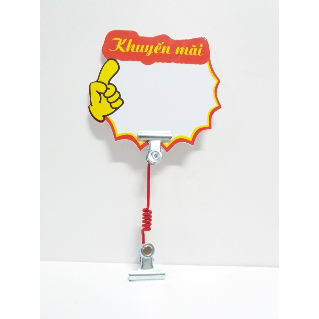 Kẹp quảng cáo nhiều mầu