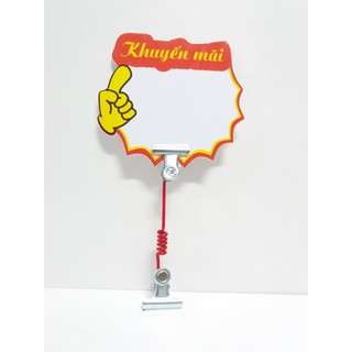 kẹp quảng cáo nhiều mầu