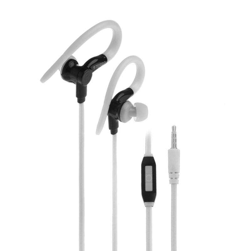 Tai Nghe Nhét Tai Jack 3.5mm Có Micro Và Nút Điều Chỉnh Âm Lượng Cho Điện Thoại