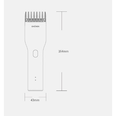 Tông đơ điện Xiaomi Enchen Boost bao gồm kéo, bộ áo choàng cắt tóc