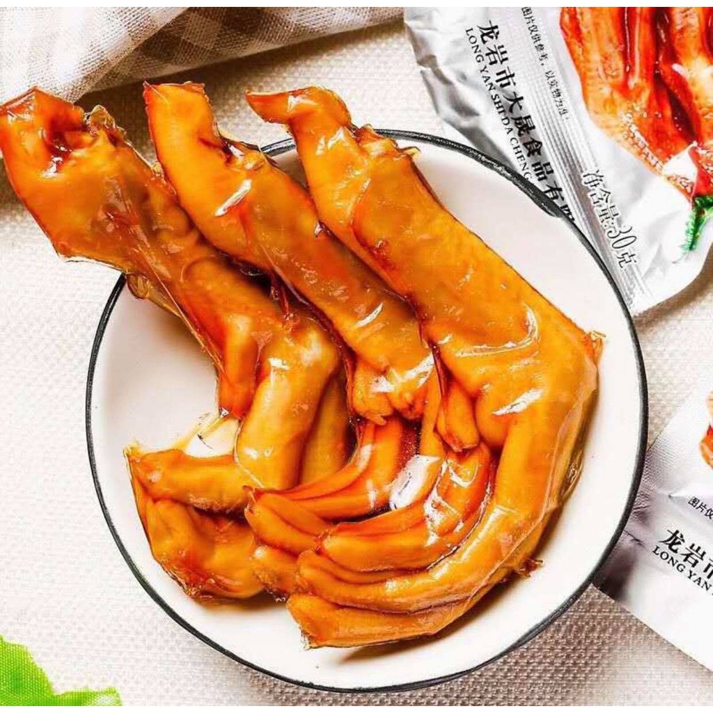 Chân vịt cay Dacheng 💥 GIÁ TỐT NHẤT 💥 1 bịch 30 chân vịt cay dùng để ăn vặt cực ngon | BigBuy360 - bigbuy360.vn