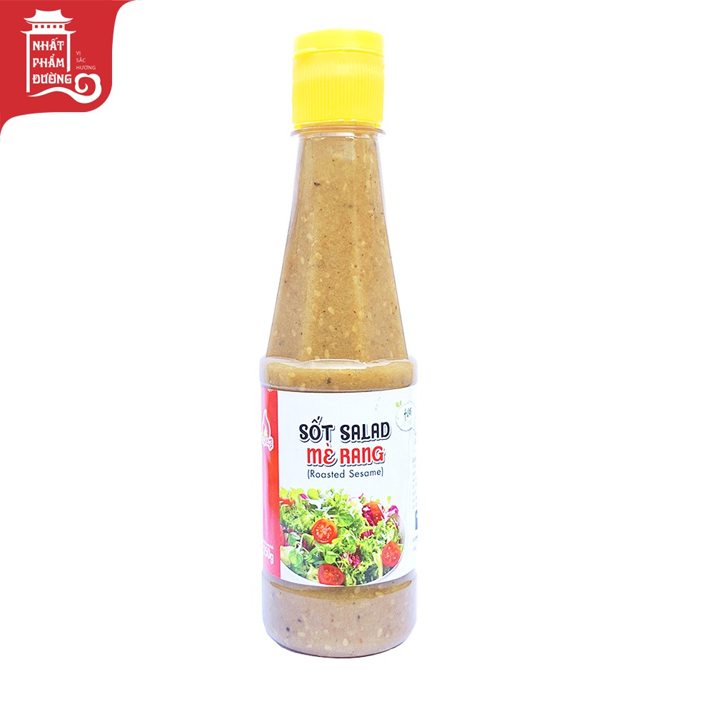 Nước sốt mè rang 250g sốt trộn salad chấm rong nho ngon - Việt Chef