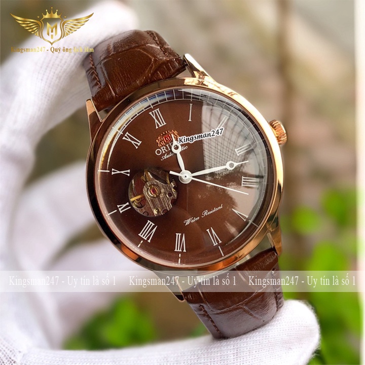 Đồng hồ cơ nam chính hãng OR M662 dây da cao cấp, cơ automatic lộ máy, thời trang sang trọng, lịch lãm | BigBuy360 - bigbuy360.vn