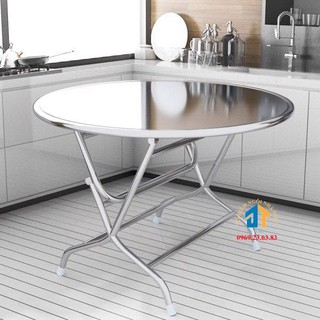 BÀN TRÒN INOX 304 CAO CẤP 1M2