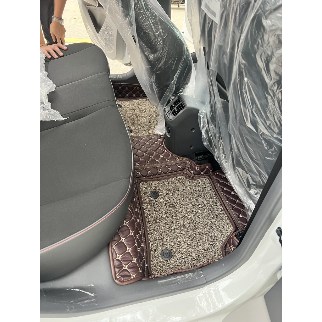 Thảm lót sàn ô tô 6D Hyundai I10  - Da PU cao cấp, Không mùi, Giảm 20% tiếng ồn