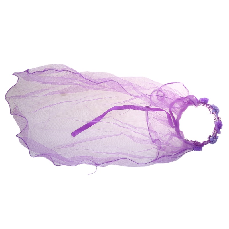 Vòng Hoa Đội Đầu Hai Tầng Màu Sắc Trơn Dùng Làm Đạo Cụ Chụp Ảnh Cưới / Lễ Hội