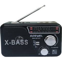 Radio nghe Đài FM Sony SW-548U Đài nghe FM, AM,SW Radio cho người già ( tặng dây sạc ) bảo hành 12 tháng