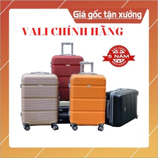 Vali Du Lịch - XƯỞNG VALI - Mã 809 Vali kéo nhựa bảo hành 5 năm chống va đập, chống trầy xước