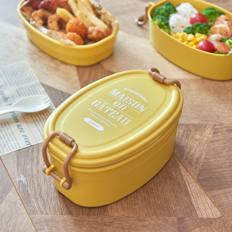 Hộp Đựng Cơm Trưa Giữ Nhiệt Phong Cách Nhật Bản