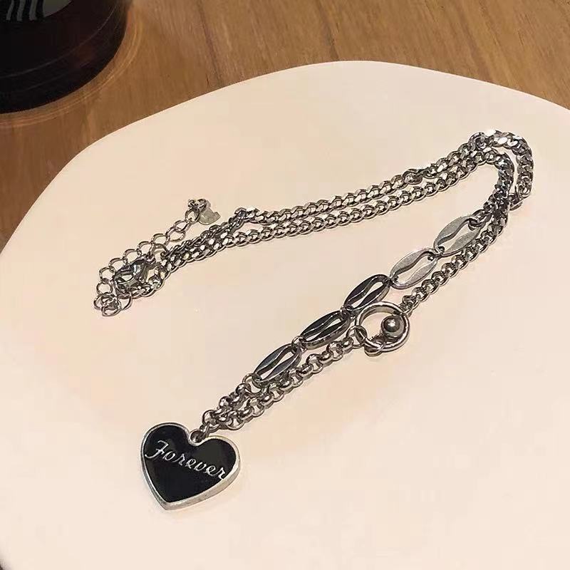 Vòng Cổ Xương Quai Xanh Đen Phong Cách Hàn Quốc Thời Trang