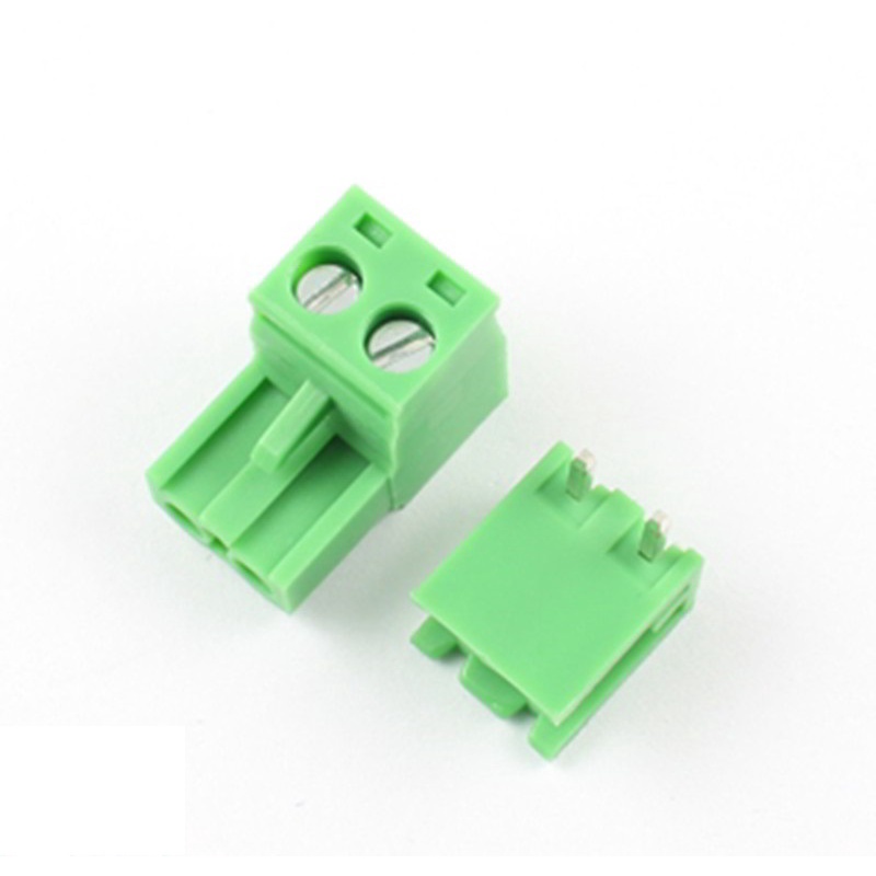 Domino 2P, 3P, 4P, 6P, 8P chữ L chân cong 2EDG5.08 (Connector Terminal)