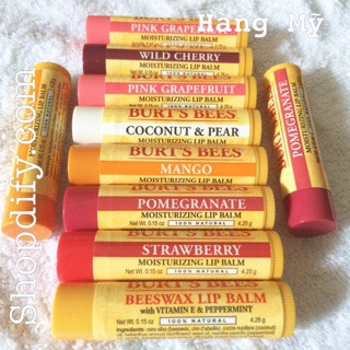 Son Dưỡng Môi Burt’s Bees không màu