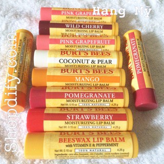 Son Dưỡng Môi Burt’s Bees không màu (tách set không hộp)