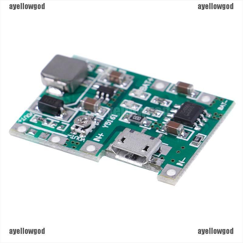 Bộ Sạc Pin lithium lipo 18650 3.7V 4.2V Sang 5V 9V 12V 24V Tăng Áp