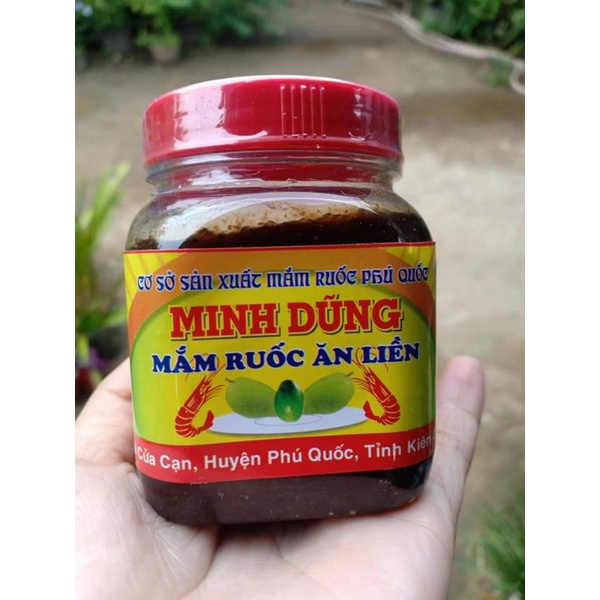mắm ruốc ăn liền