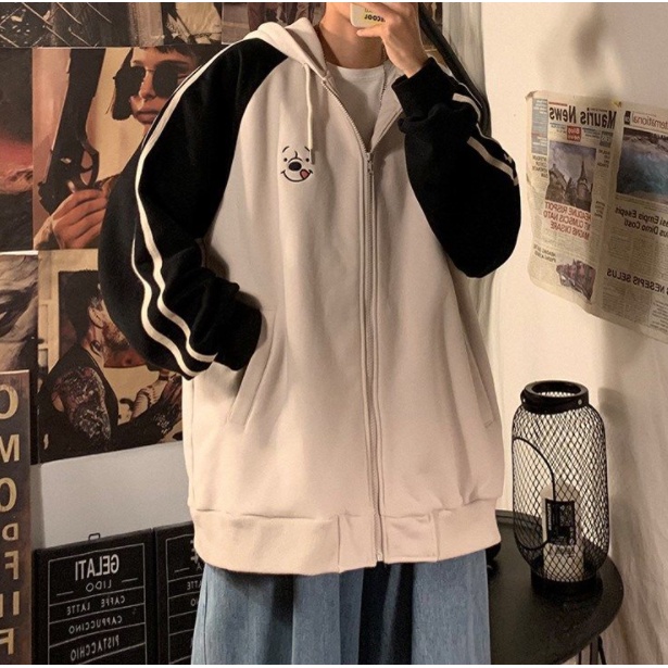 Áo khoác bóng chày nam form rộng cao cấp phong cách vintage cho thời trang simple unisex bigsize áo khoác bomber Hàn Quốc unisex nam nữ bigsize jacket