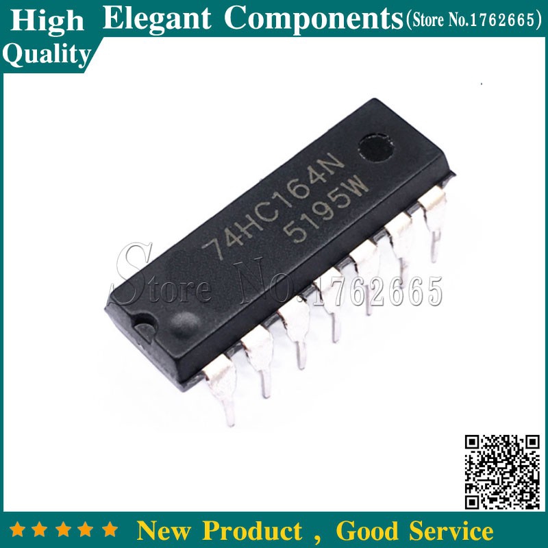 10 CHIẾC 74HC164 DIP14 SN74HC164N DIP 74HC164N DIP-14 SN74HC164 MỚI