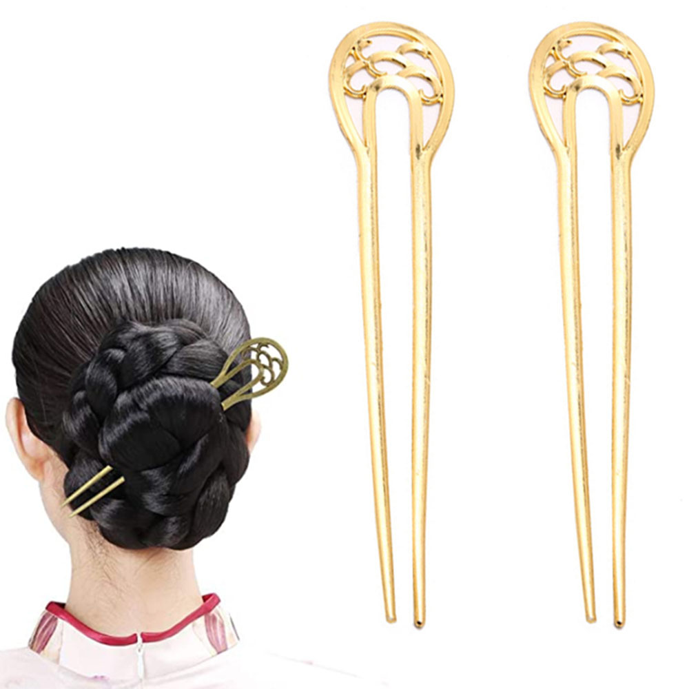 Trâm Cài Tóc Chữ U Hình Hoa Thời Trang Cho Nữ