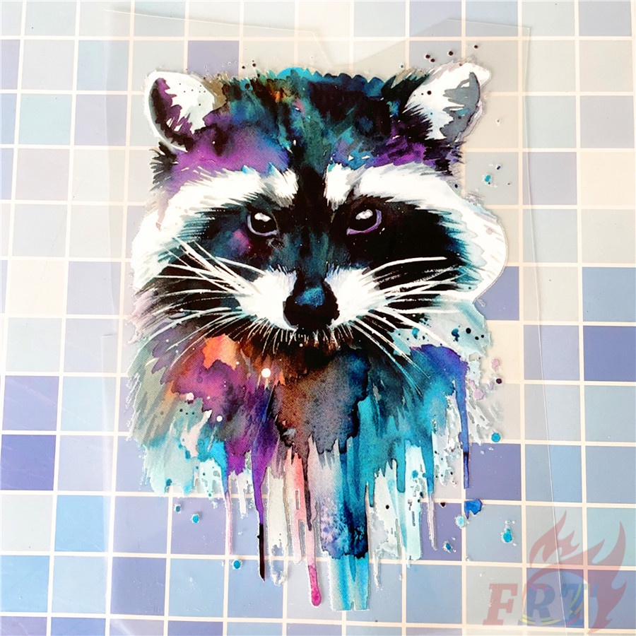 ✪ Miếng Dán Tường Hình Con Gấu Trúc, Nhiều Màu, Chịu Nhiệt ✪ 1 Miếng Dán Trang Trí Bằng Nhựa Vinyl