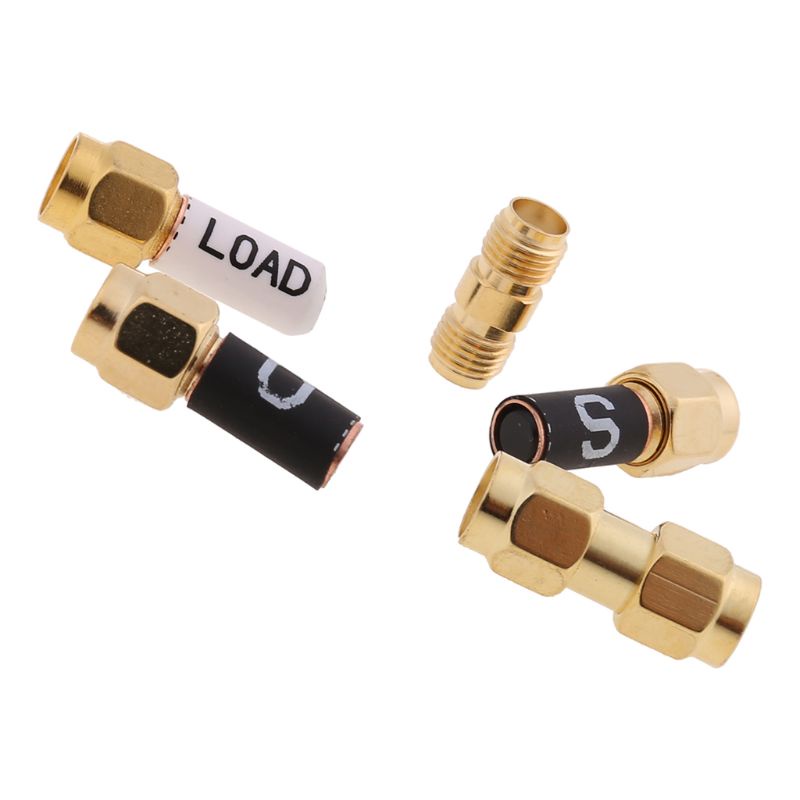 Bộ Kẹp Kiểm Tra Chuẩn SMA Trục RF Với Đầu Nối Ngắn / Tải / Mở / Thru