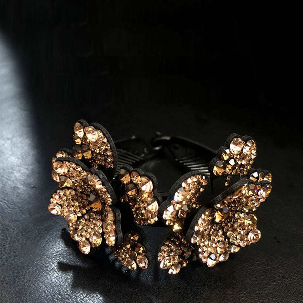 Kẹp tóc hình hoa phong cách Hàn Quốc cổ điển sang trọng dành cho nữ