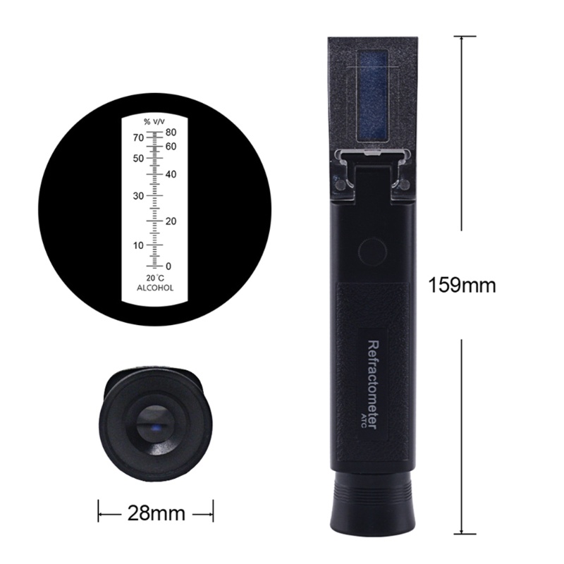 Máy Đo Nồng Độ Cồn 0-80% ATC Cầm Tay Tiện Dụng