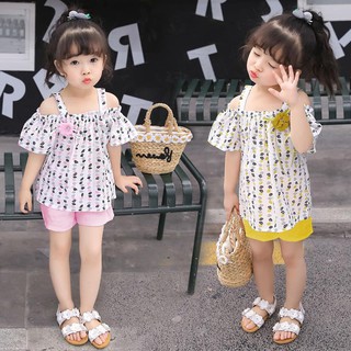 Bộ đũi lá cho bé gái