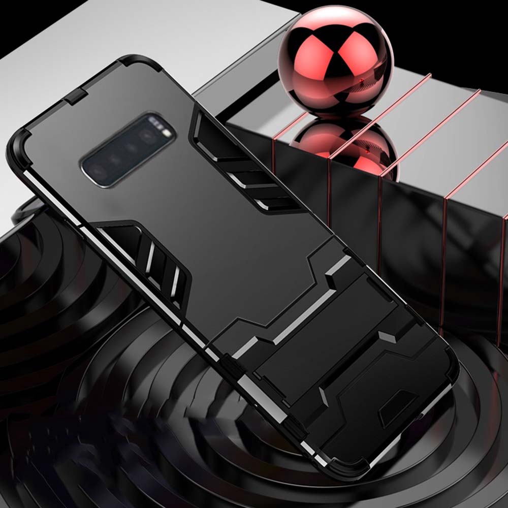 Ốp Điện Thoại Chống Sốc Có Giá Đỡ Cho Samsung Galaxy S10 S20 S21 S9 S8 Plus S20FE S21 Ultra S10 5G S10e