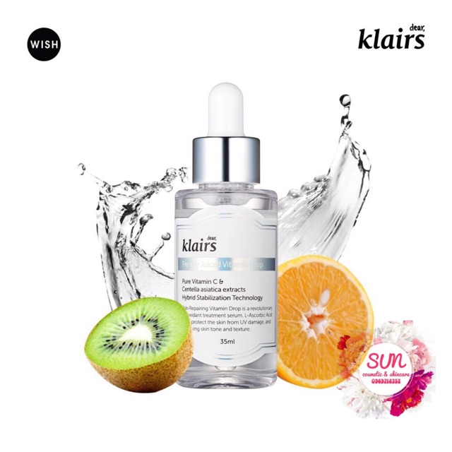 Tinh chất Serum Klairs Freshly Juiced Vitamin Drop