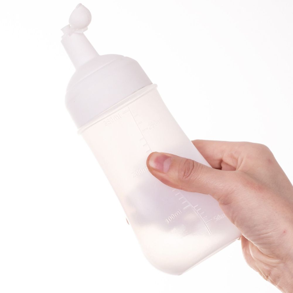 Bình Nhựa Đựng Nước Sốt Chống Bụi Chống Rò Rỉ 350ml