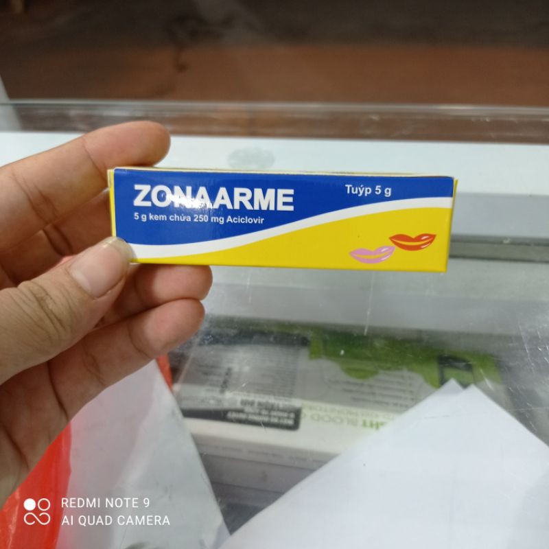 Kem bôi zona, lở loét miệng