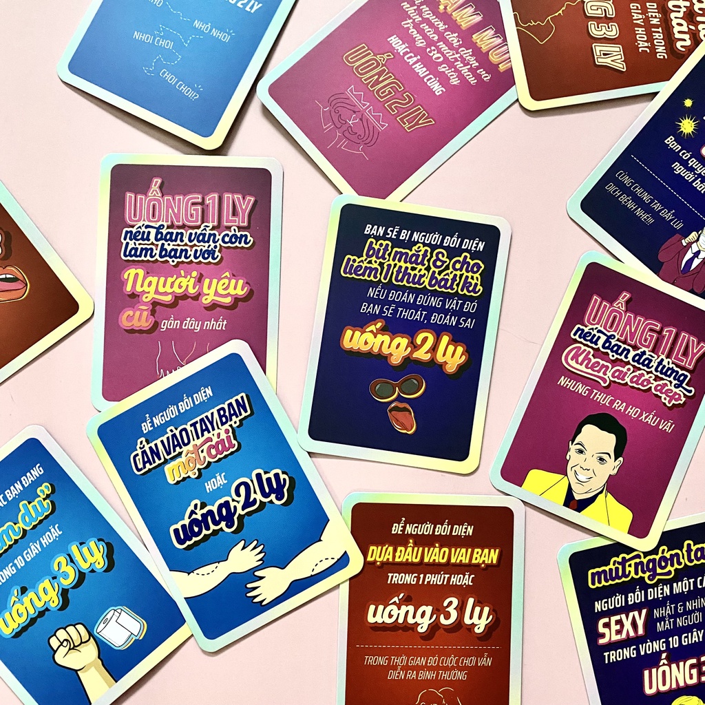 Bộ bài huệ thử thách drinking game cực vui cực quậy cho đám bạn siêu lầy Shay