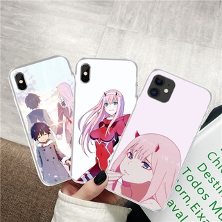Ốp Điện Thoại Mềm Trong Suốt Hình DARLING in the FRANXX 35WS Cho iPhone 5 5S SE 2020 6 6S 7 8 Plus X