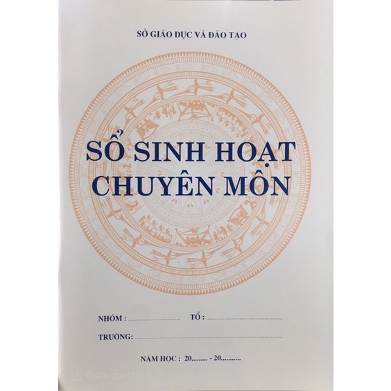 Sổ Sinh Hoạt Chuyên Môn