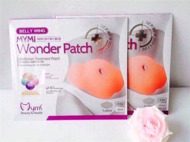 Miếng dán tan mỡ Mymi Wonder Patch