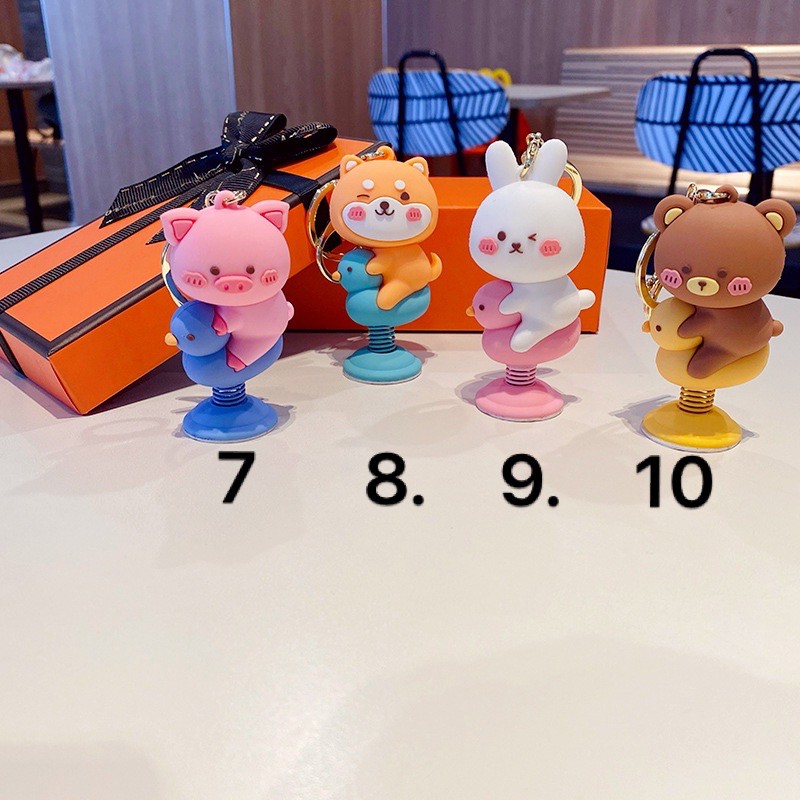 Móc khoá Chó Mèo Hoàng Thượng Ú Dễ thương