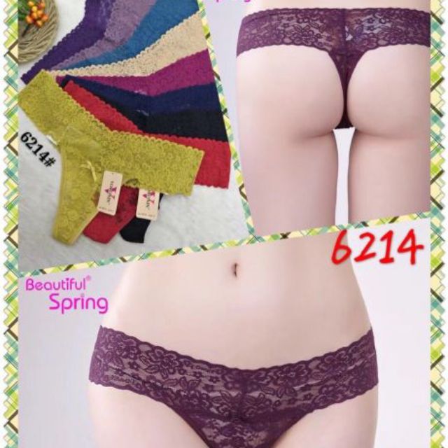 Lố 10 Quần lót nữ - Quần ren lọt khe sexy 6214 | WebRaoVat - webraovat.net.vn