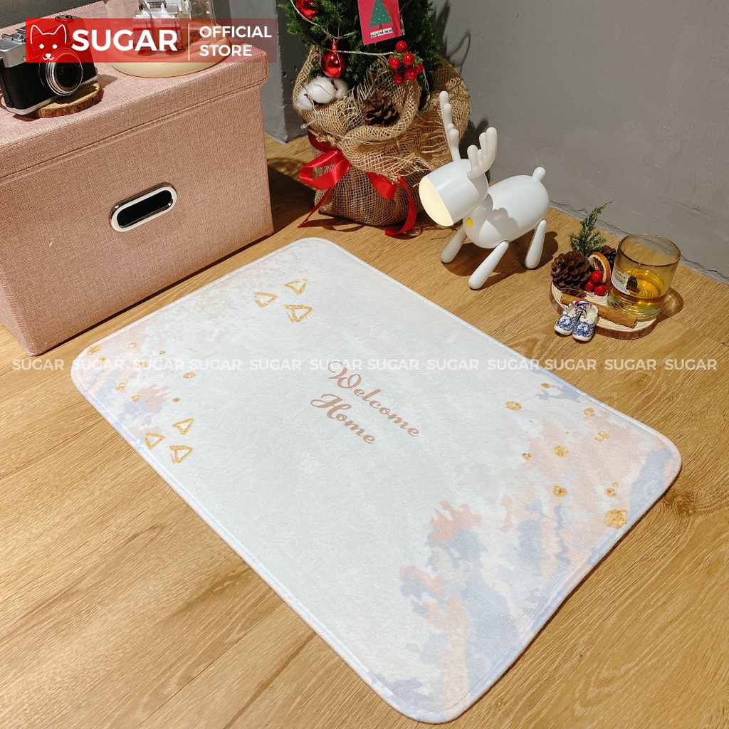 THẢM LAU CHÂN THẤM HÚT TỐT VỚI CHẤT NHUNG MỊN - PHÙ HỢP PHÒNG KHÁCH, PHÒNG NGỦ, PHÒNG TẮM - MẪU MỚI