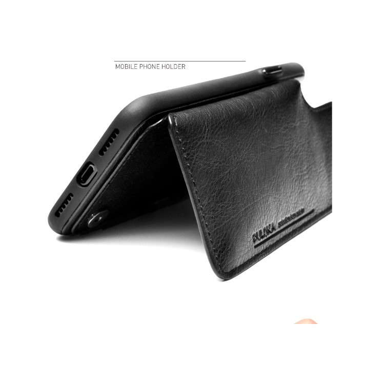 [ Chính hãng ] Ốp lưng đa năng ví Puloka da xịn cho Iphone X / XS MAX / 7+ /8  PLUS / 11 / 11 PRO / MAX, đựng tiền, thẻ